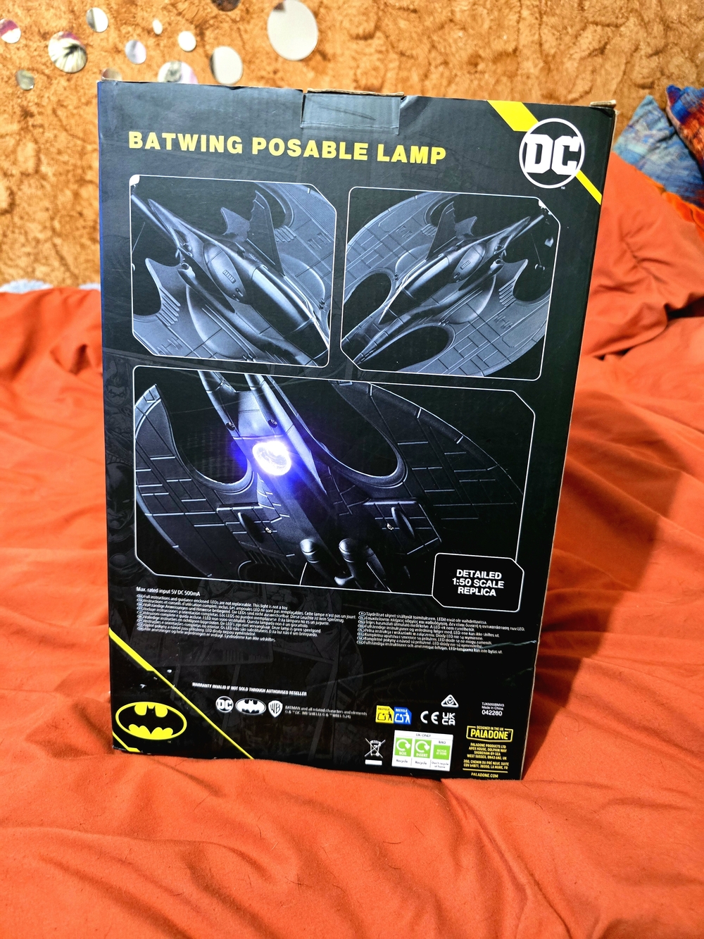 BATWING POSABLE LAMP-HARD TO FIND! - Picture 6 of 16